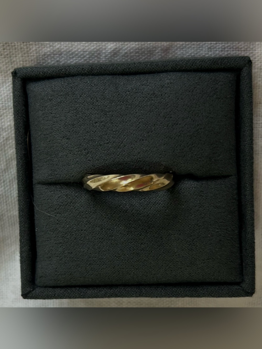 David Yurman Cable Edge Band Ring, 4mm